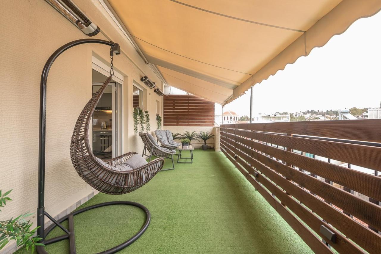 Petralona Stylish Penthouse Apartment Athens Exterior photo